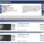 shattered horizon the game trailers